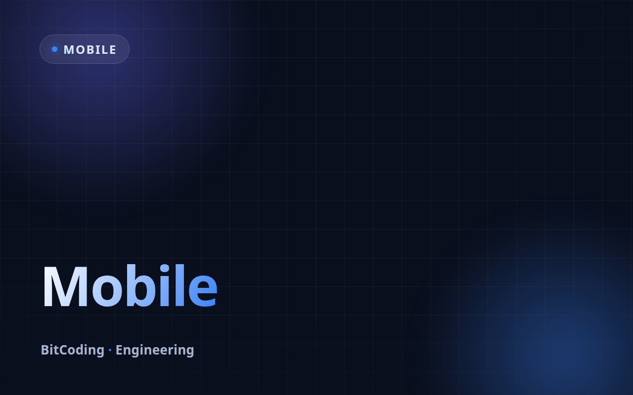 Top mobile app development frameworks for 2026